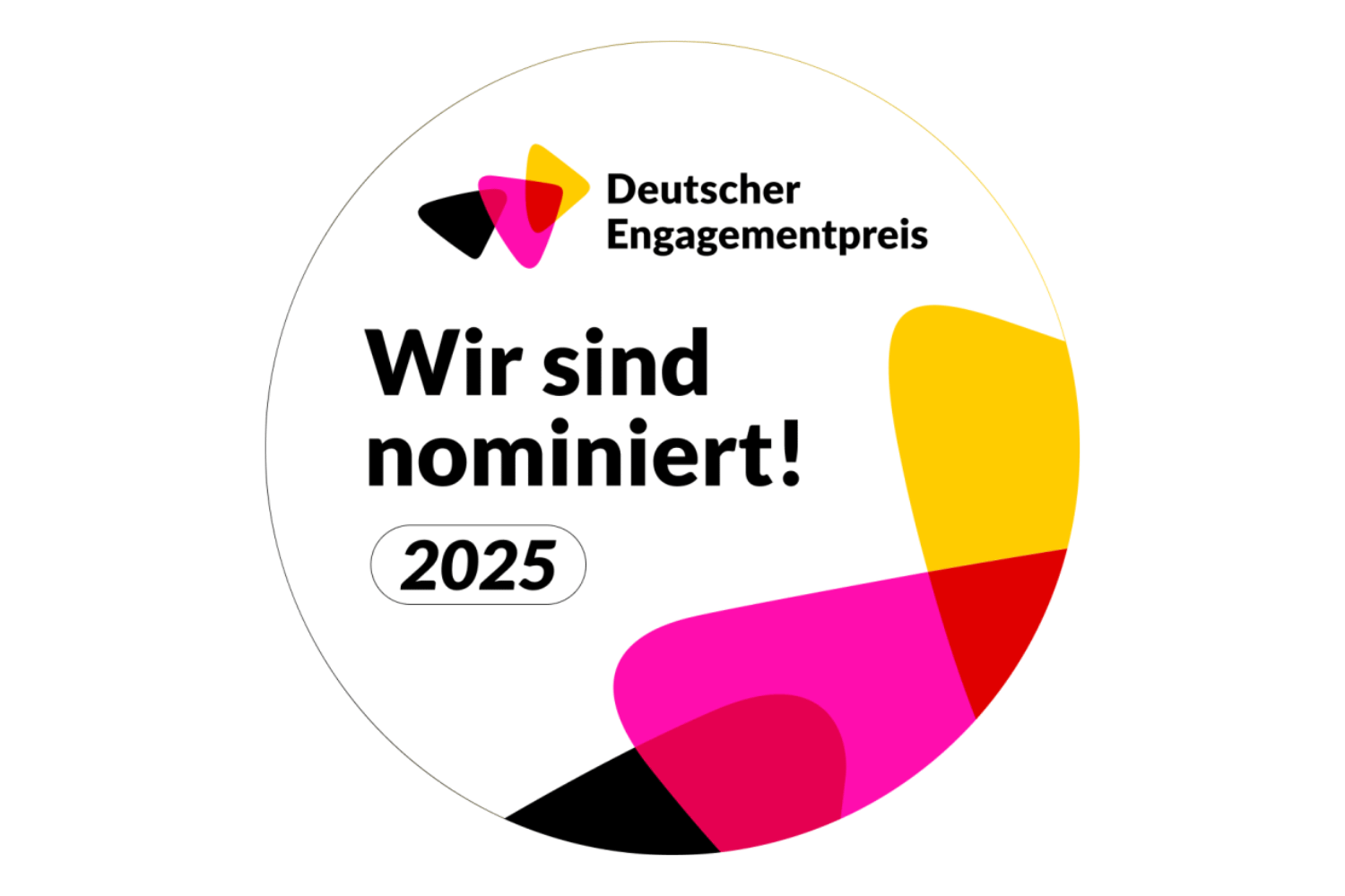 Wir wurden für den Deutschen Engagementpreis 2025 nominiert!
